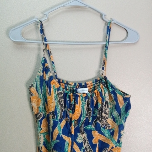 Urban Outfitters Kamaryn Tie Front Midi Dress Sleeveless Women M - Picture 3 of 12